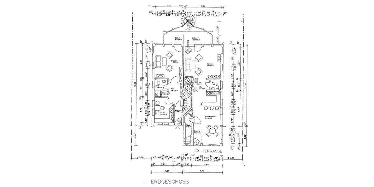 Doppelhaushälfte Dortmund Aplerbeck - 4.5 Zimmer, 193 m&sup2;, 2.100&euro; | Angebot:24874663