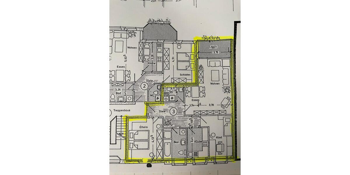 Etagenwohnung Ennigerloh - 2 Zimmer, 84 m&sup2;, 226.000&euro; | Angebot:26931446