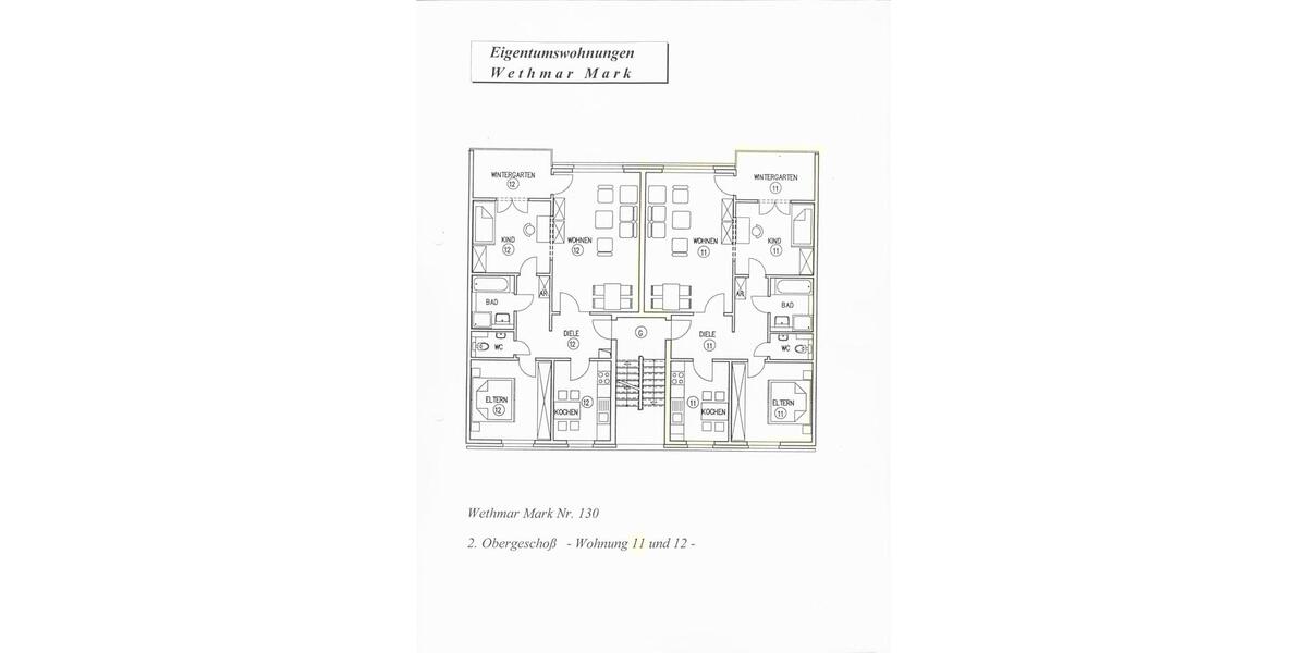 3,5-Zimmer-Wohnung mit Wintergarten in Lünen (2. OG links) 3 zimmer