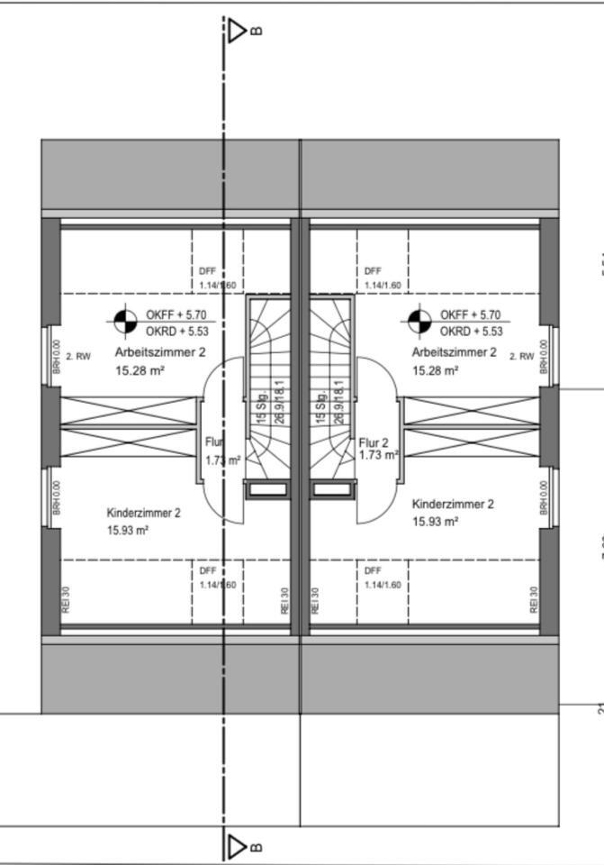 Moderne Doppelhaushälften zum Erstbezug in Cappenberg zimmer