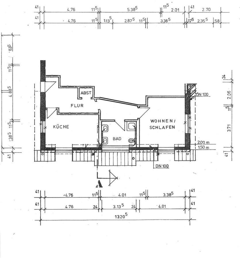 1-Zimmer-Wohnung in Münsters Süden zimmer