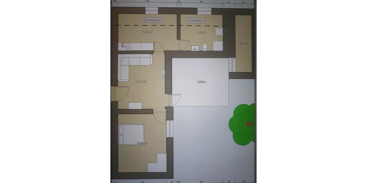 Dachgeschoßwohnung Arnsberg Rusch - 2 Zimmer, 52 m&sup2;, 420&euro; | Angebot:25444007