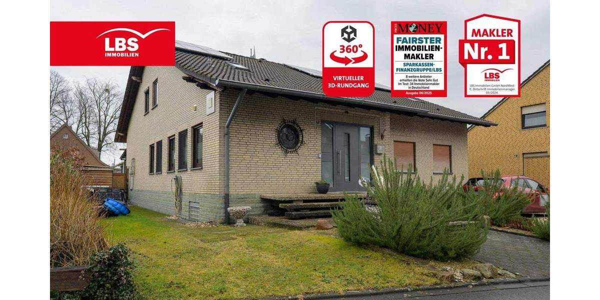 Ein-Zweifamilienhaus mit viel Platz und klarer Struktur in Hamm-Herringen 7 zimmer