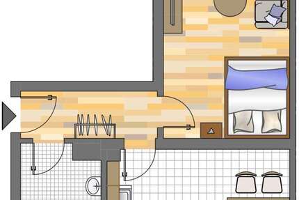 Wohnung zum Mieten in Dortmund 152,69 € 39.6 m² 1 zimmer
