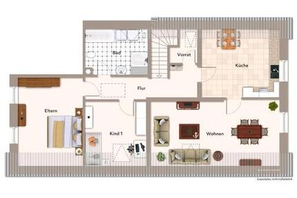 Wohnung 85qm in Warendorf-Einen zimmer