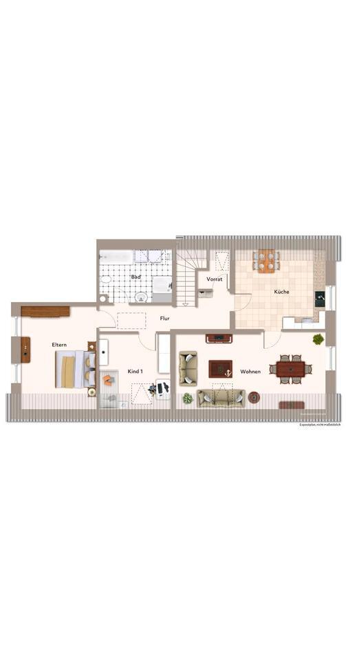 Wohnung 85qm in Warendorf-Einen zimmer