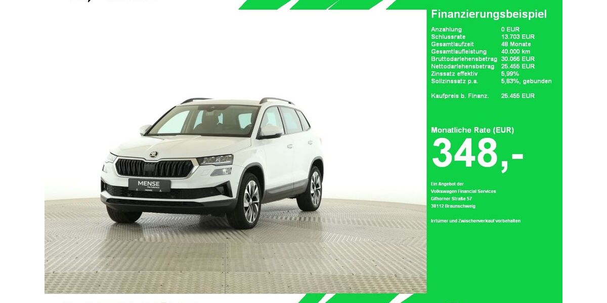 Skoda Karoq 79.037 km 25.455 &euro; Oelde (Stromberg) 59302
