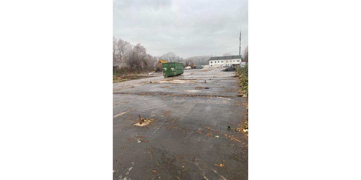 Freifläche befestigt und eingefriedet zu vermieten zimmer