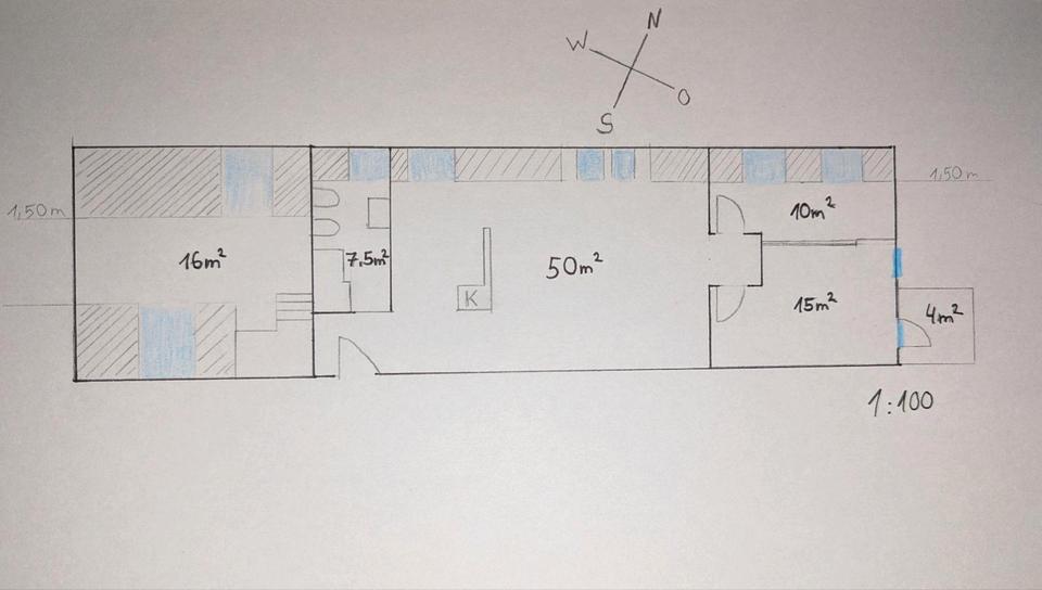 Dachgeschoßwohnung Soest - 4 Zimmer, 100 m&sup2;, 1.450&euro; | Angebot:26326070