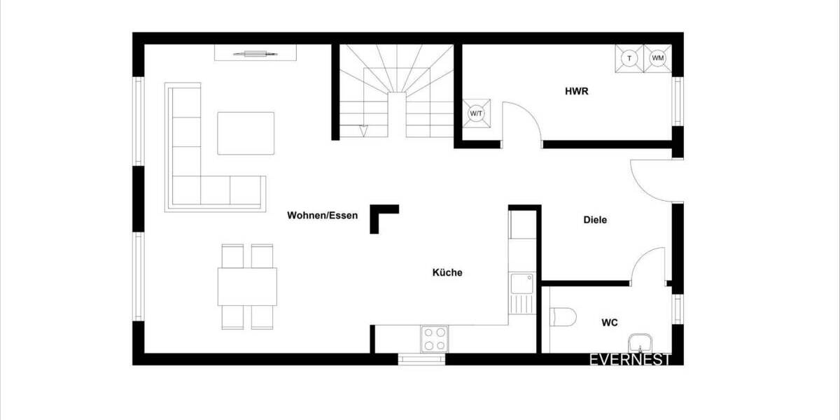 Doppelhaushälfte Kamen Methler - 4 Zimmer, 124 m&sup2;, 469.000&euro; | Angebot:19499818