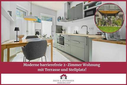 Moderne barrierefreie 2-Zimmer-Wohnung mit Terrasse & Stellplatz 2 zimmer