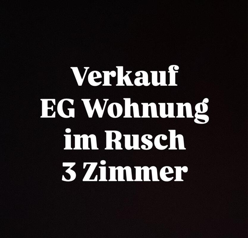Wohnung EG mit Terrasse und Garten im Rusch zu verkaufen