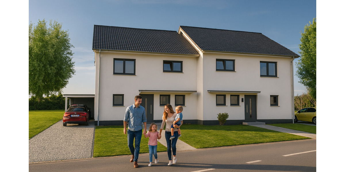 NEUBAU-Doppelhaushälfte * Provisionsfrei * Sofortiger Baubeginn möglich 4 zimmer