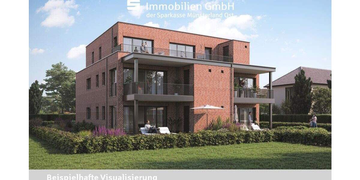 Etagenwohnung Ahlen Vorhelm - 3 Zimmer, 94 m&sup2;, 393.700&euro; | Angebot:24438311