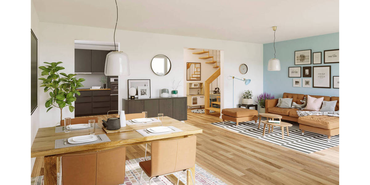 Mehrfamilienhaus, Wohnhaus Bönen Bramey-Lenningsen - 4 Zimmer, 125 m&sup2;, 387.971&euro; | Angebot:25681214