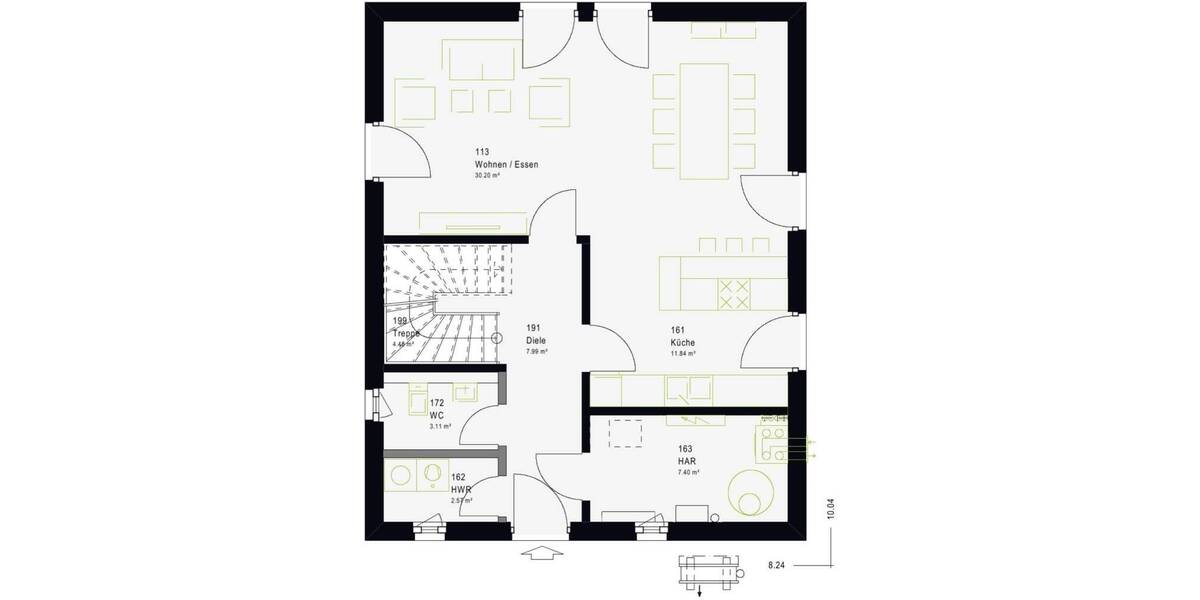 Einfamilienhaus Beckum-Neubeckum Neubeckum - 4 Zimmer, 116 m&sup2;, 391.509&euro; | Angebot:26806415