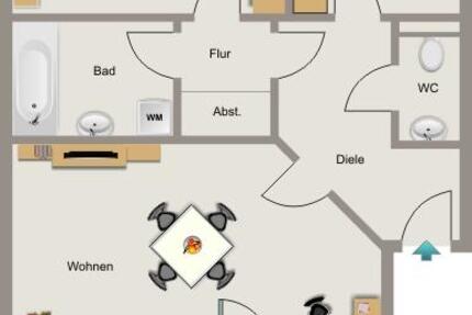 Kleine 2-Zimmer-Wohnung in Kamen Methler für Sie!