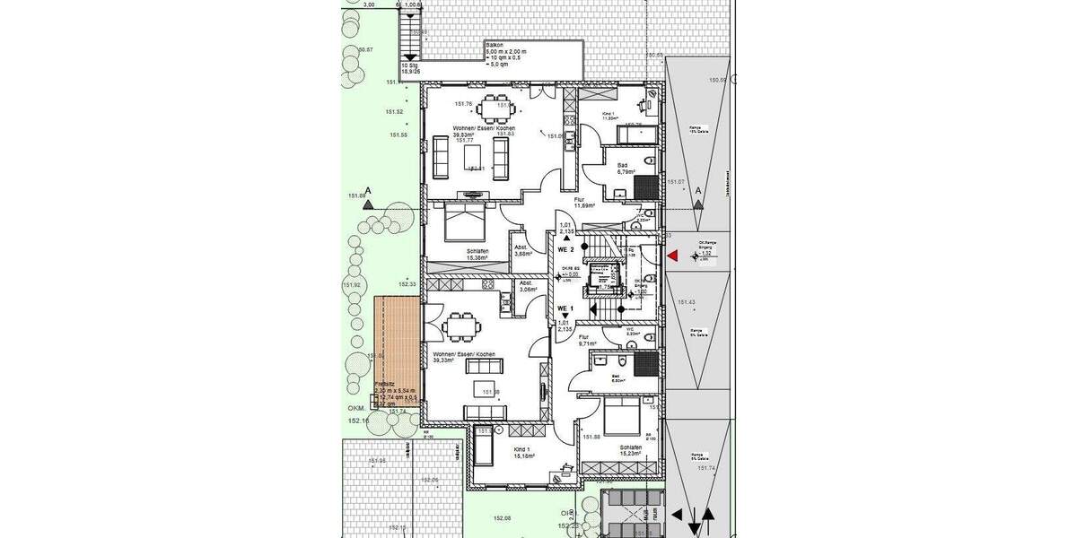 Etagenwohnung Holzwickede - 3 Zimmer, 96 m&sup2;, 364.900&euro; | Angebot:23964971