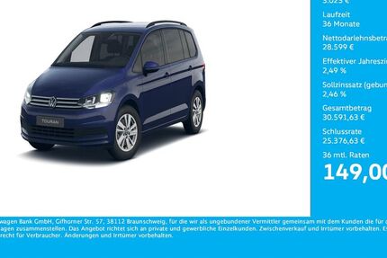 VW Touran 12.210 km 31.622 &euro; Bergkamen 59192
