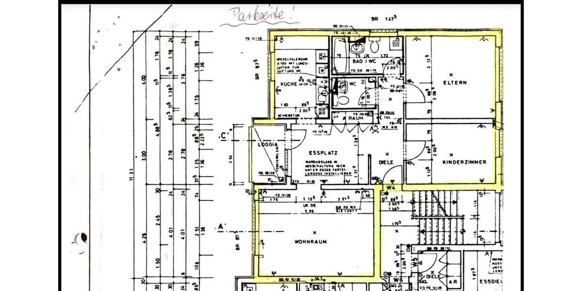 Stilvolle ETW3-Zimmer2 Bäder82qmUnmittelbar am Kurpark 3 zimmer