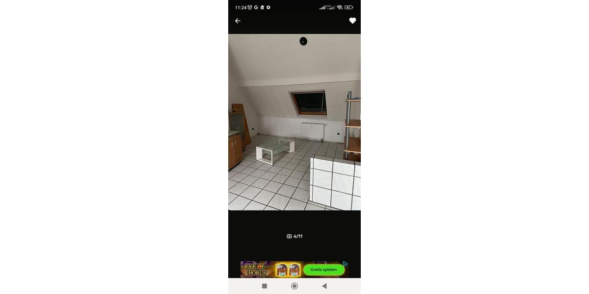 Dachgeschoßwohnung Hamm Herringen - 2 Zimmer, 55 m&sup2;, 550&euro; | Angebot:26326036