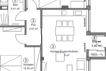 Exklusive Kapitalanlage: Vermietete Erdgeschosswohnung mit Privatgarten und stabilen Mieteinnahmen - Haus Hamm Herringen | Angebot:17972578