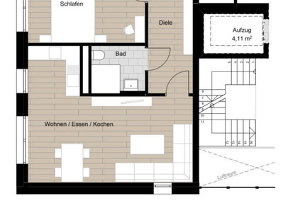 Barrierefreie Wohnung zu vermieten 2 zimmer
