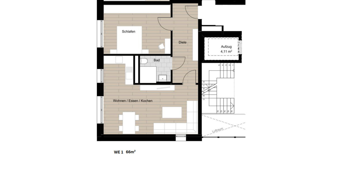 Barrierefreie Wohnung zu vermieten 2 zimmer