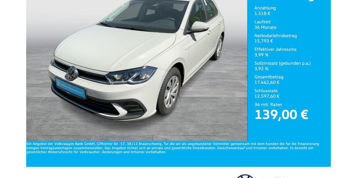 VW Polo 7.668 km 17.233 &euro; Bergkamen 59192