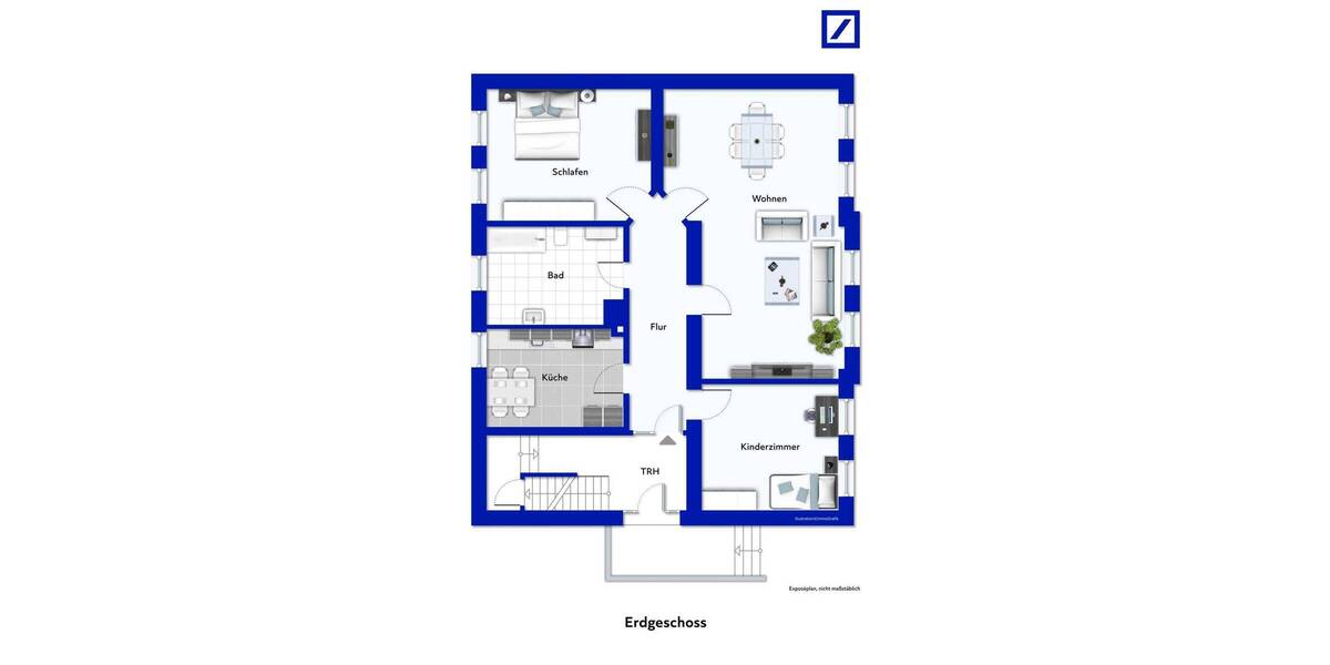 Etagenwohnung Hamm Braam-Ostwennemar - 3 Zimmer, 102 m&sup2;, 335.000&euro; | Angebot:26190955