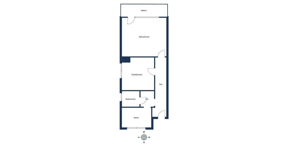 Etagenwohnung Hamm Hamm-Norden - 2 Zimmer, 58 m&sup2;, 109.000&euro; | Angebot:25357951