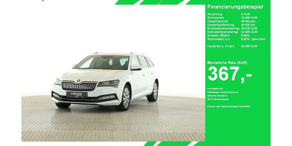 Skoda Superb 72.031 km 24.095 &euro; Oelde (Stromberg) 59302