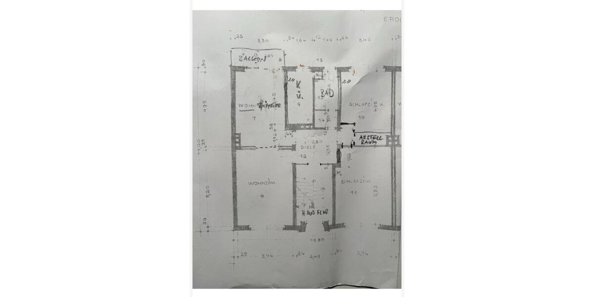 **Tolle 4-Zimmerwohnung im Zentrum** - Beschreibung lesen! zimmer