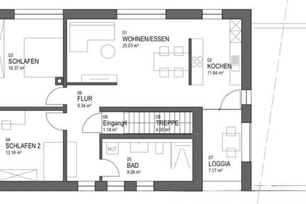 Moderne Neubauwohnung in Albersloh - Erstbezug 3 zimmer