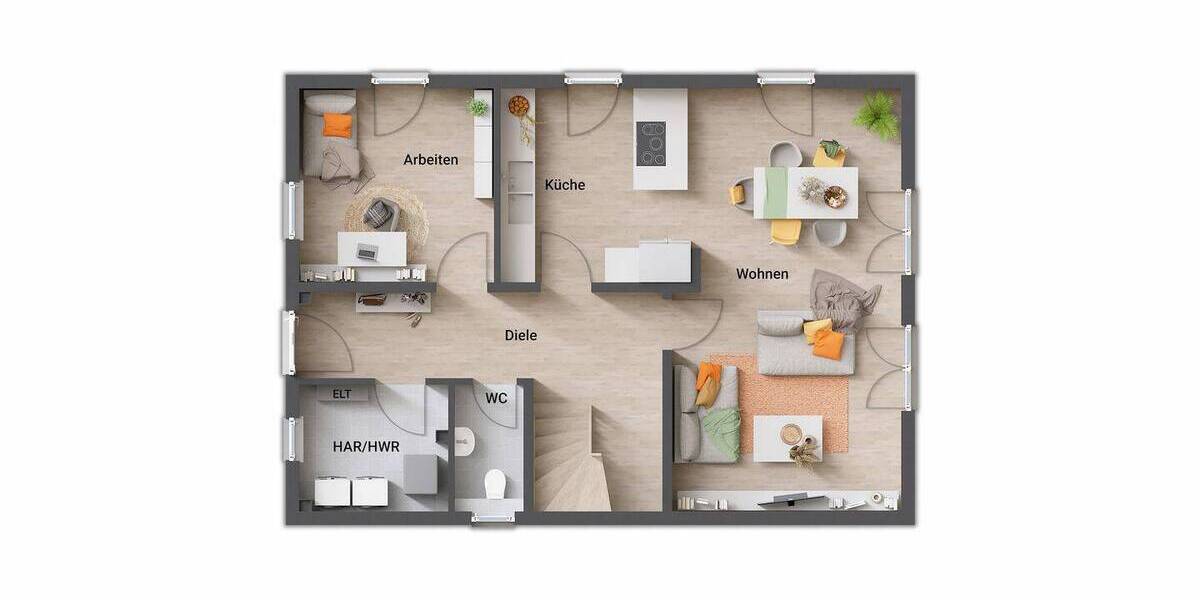 Einfamilienhaus Menden Bösperde - 5 Zimmer, 134 m&sup2;, 518.934&euro; | Angebot:26740946