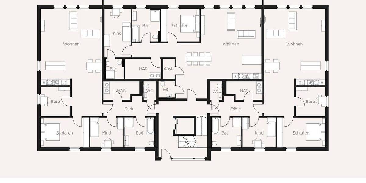 Etagenwohnung Dortmund Mitte - 4 Zimmer, 135 m&sup2;, 695.000&euro; | Angebot:26798886