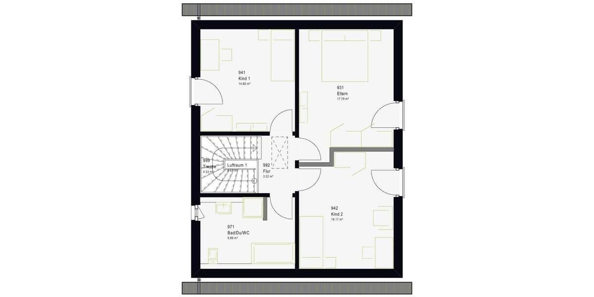 Einfamilienhaus Beckum-Roland Roland - 4 Zimmer, 116 m&sup2;, 391.509&euro; | Angebot:26806335
