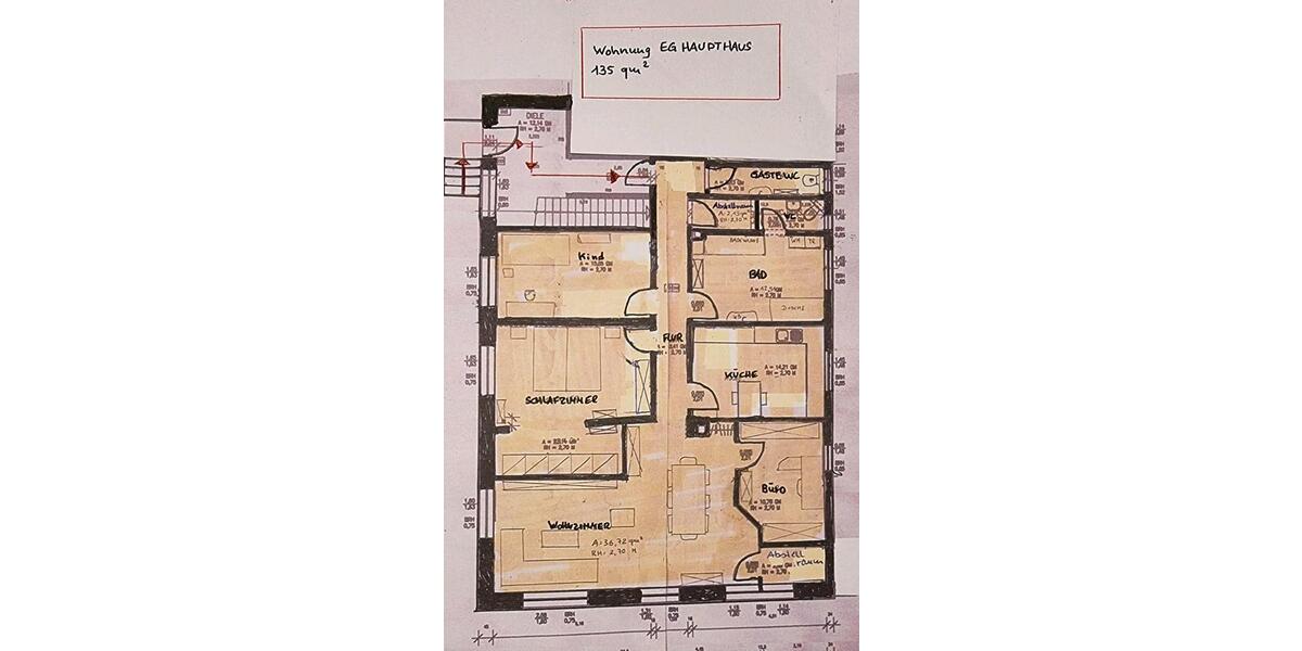 Erdgeschoßwohnung Werl - 4 Zimmer, 135 m&sup2;, 985&euro; | Angebot:26238299