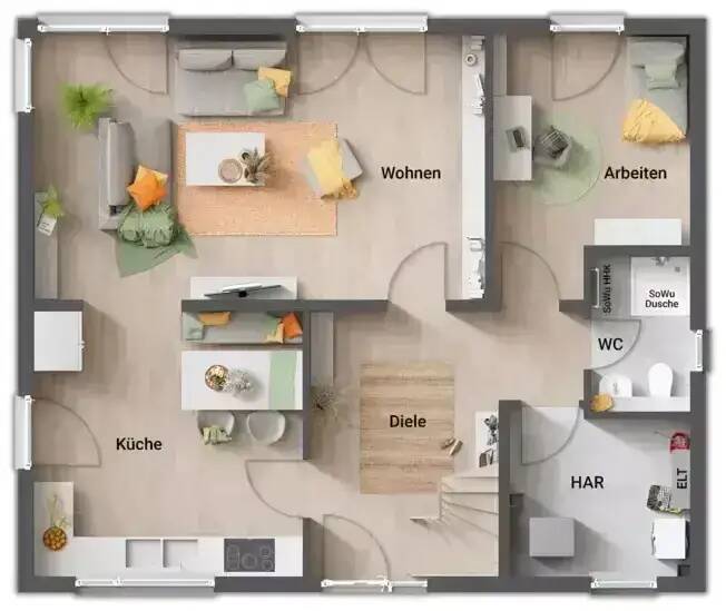 Mehrfamilienhaus, Wohnhaus Lünen Nordlünen - 5 Zimmer, 152 m&sup2;, 299.500&euro; | Angebot:25771425