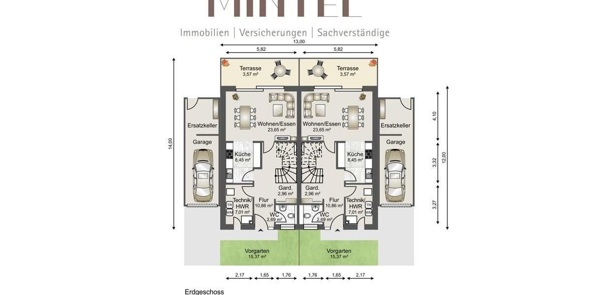 Bald ist alles fertig! Familienfreundliche Doppelhaushälften zu vermieten 6 zimmer