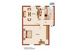Erdgeschoßwohnung Hamm Herringen - 2 Zimmer, 52 m&sup2;, 379&euro; | Angebot:26033117