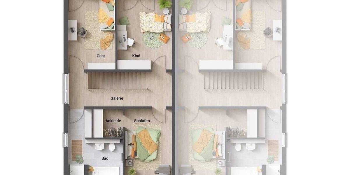 Doppelhaushälfte Oelde - 4 Zimmer, 136 m&sup2;, 304.990&euro; | Angebot:25681245