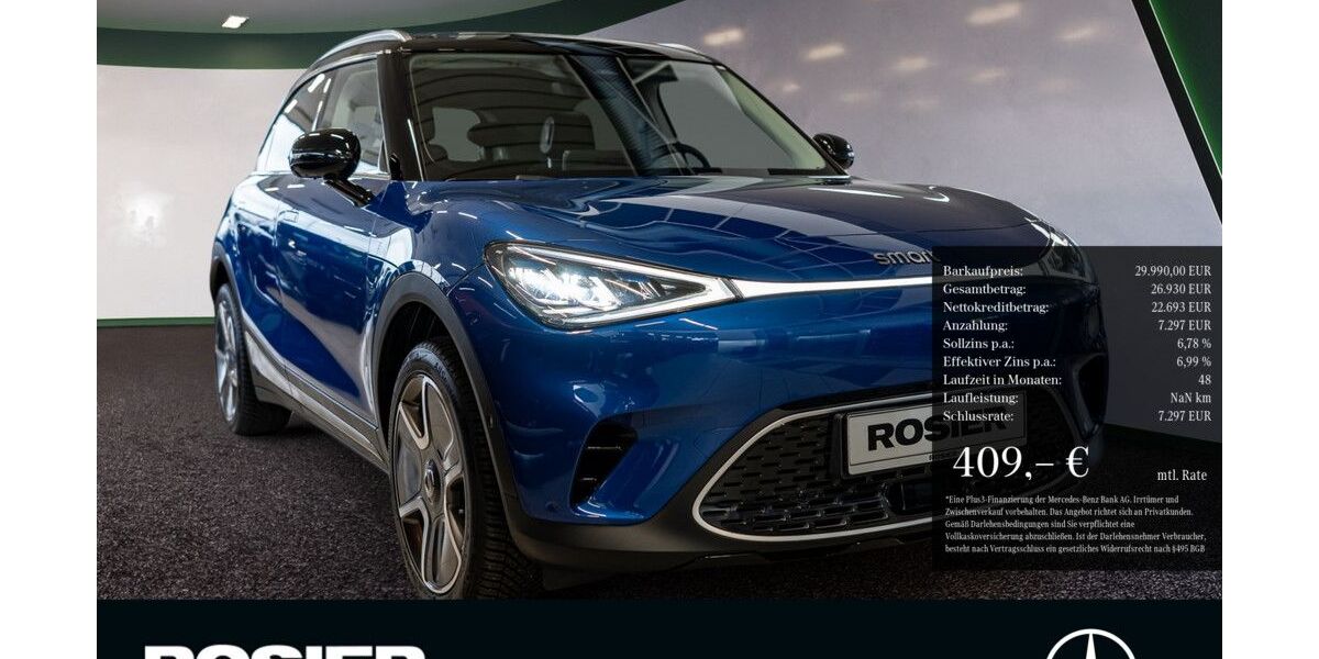 Smart #1 4.029 km 29.990 &euro; Menden 58706