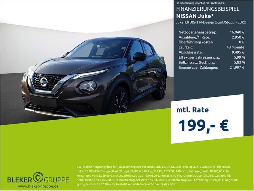 Nissan Juke 68.836 km 17.480 € Münster - Amelsbüren 48163