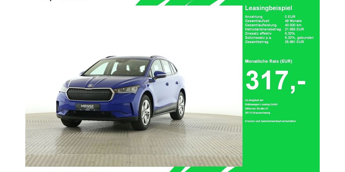 Skoda Enyaq 30.581 km 21.955 &euro; Oelde (Stromberg) 59302