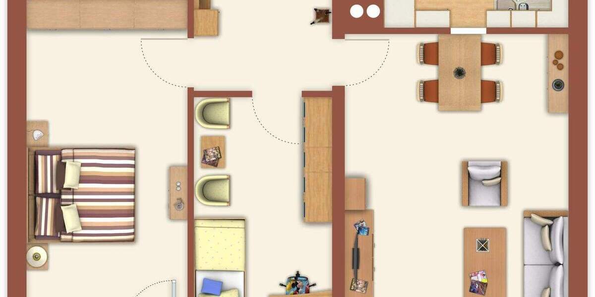 östl. Stadtmitte, 3 Zimmer mit Balkon und Wohnberechtigungsschein 3 zimmer