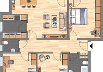 4-Zimmer-Wohnung in Bergkamen Nordberg