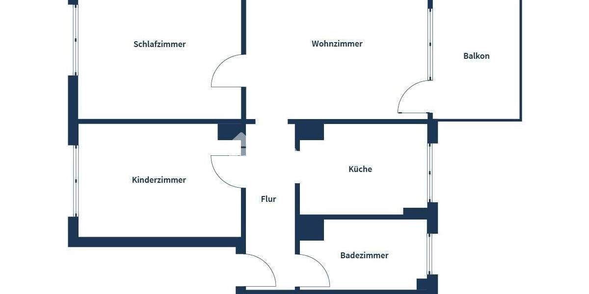 Etagenwohnung Dortmund Eving - 3 Zimmer, 60 m&sup2;, 145.000&euro; | Angebot:25732748