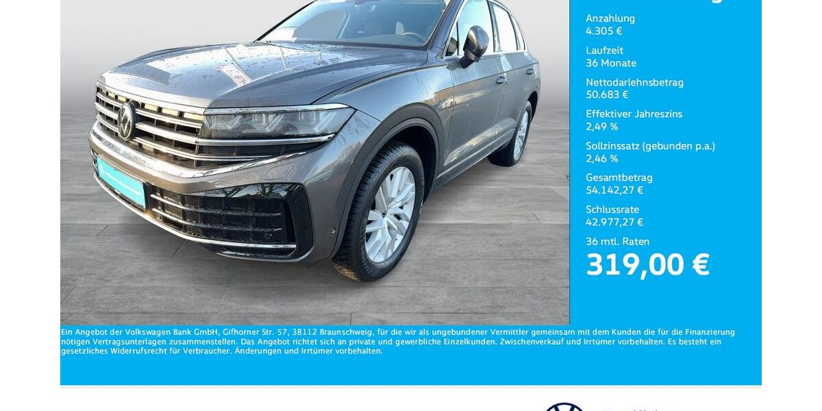 VW Touareg 10.281 km 54.366 &euro; Unna 59423