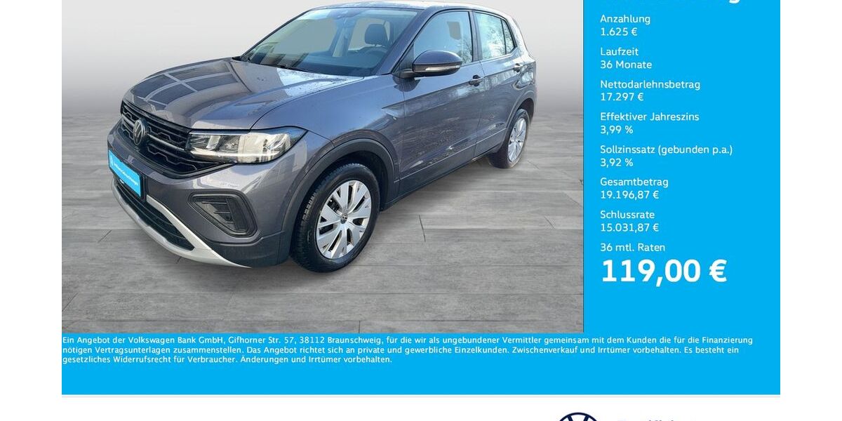 VW T-Cross 14.184 km 18.866 &euro; Unna 59423